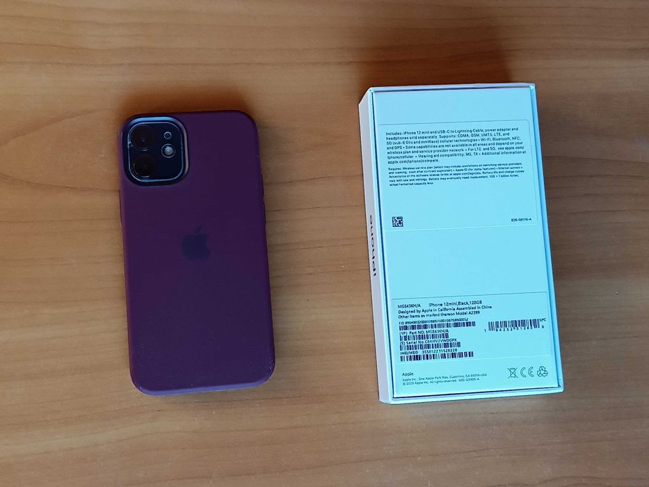 iPhone 12 mini 128GB Black | 100% Bateria | Gwarancja | Case MagSafe