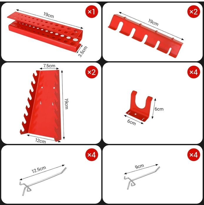 Estante de Parede para Ferramentas