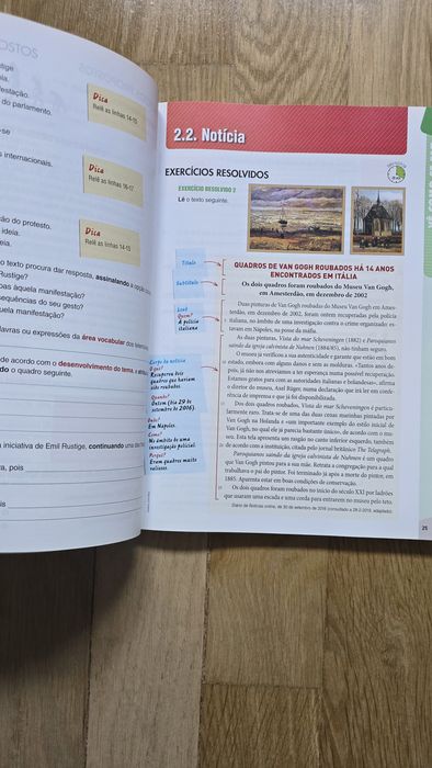 Livro de preparação testes de Português 6°ano