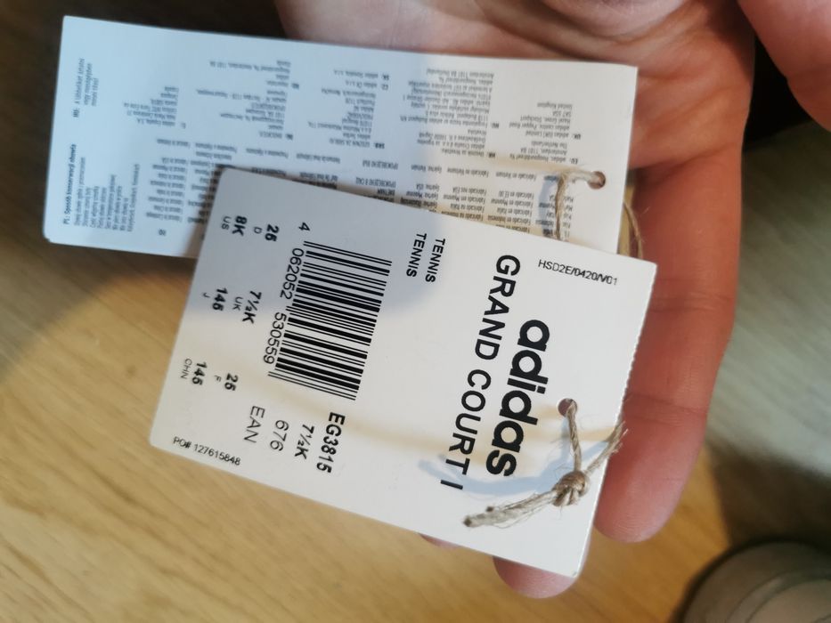 Buty adidas 25 biało różowe brokat obuwie buciki adidasy