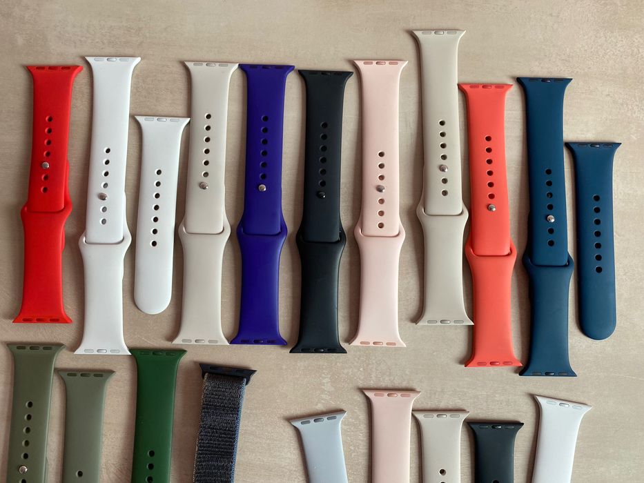 Оригінальні ремінці apple watch 38/40/41mm sport band, milanese loop