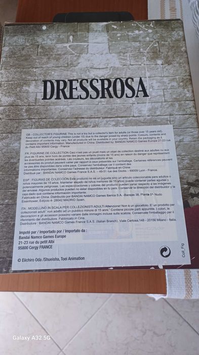 Boneco coleção novo - Doflamingo, D.quixote One Piece- Dressrosa Arc