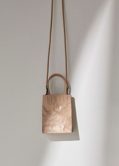 Сумка mango limited edition з жатим еффектом