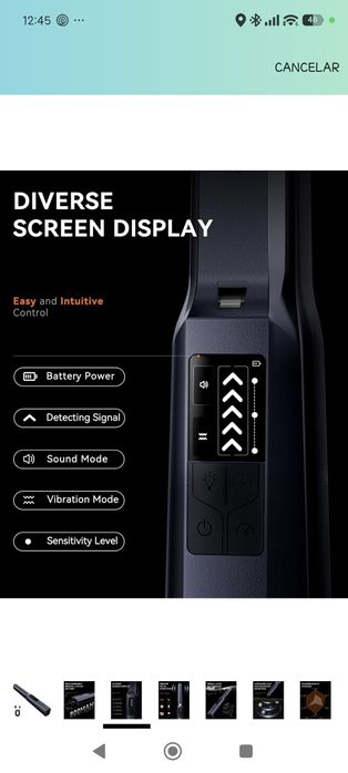 SUNPOW NXGD01 Detector de metais
