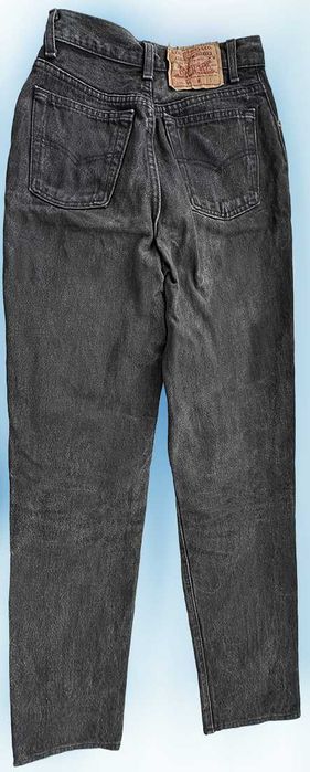 Calças de Ganga de Adulto, Unissexo, Levi Strauss, Antracite, Novas