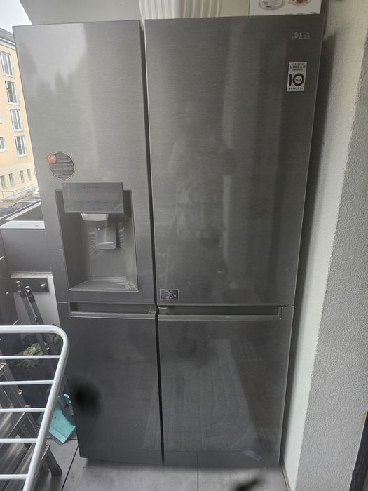 LG Lodówka Sidebord- Uszkodzona-Nie mrozi!