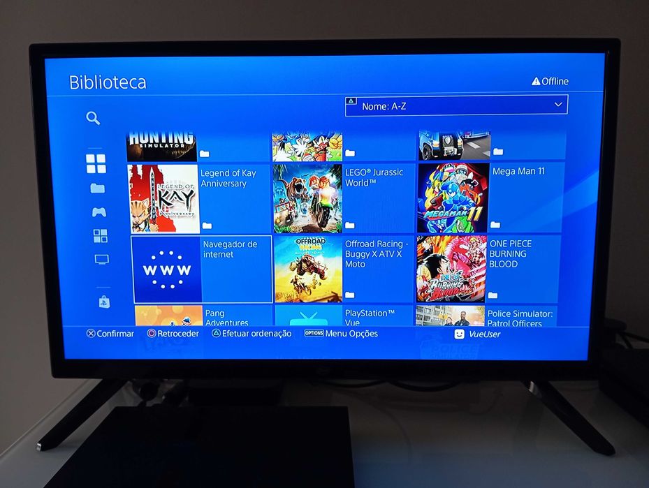PS4 slim 1TB PlayStation 4, + de 50 jogos, Gold HEN (aceito retoma de jogos PS1 PS2 e PS3)