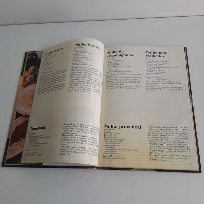 Livro A Cozinha Ultra-Rápida com Micro Ondas de Itos Vásquez