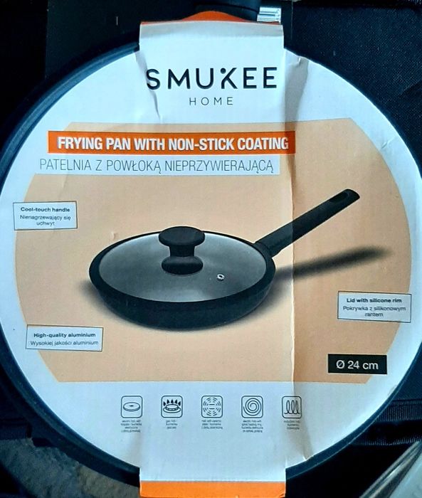 Patelnia z przykrywka 24cm