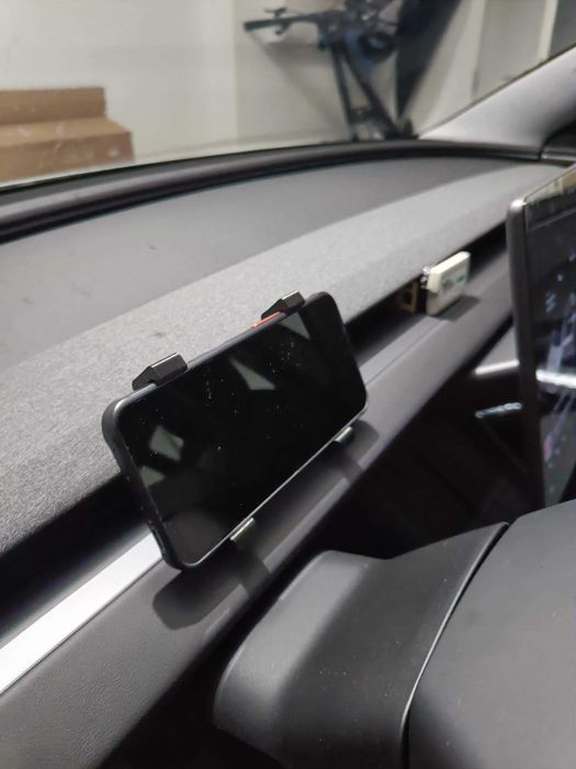 Suporte de telemóvel para Tesla Model 3 / Y Highland | Waze sempre à vista