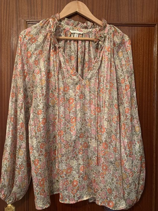 Blusa flores H&M