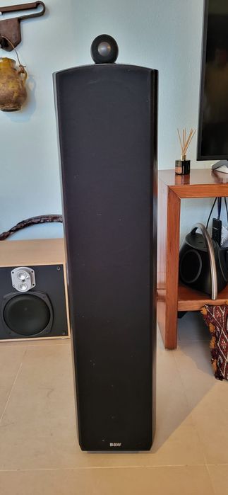 Colunas de Alta Fidelidade Bowers & Wilkins Nautilus 804 Pretas