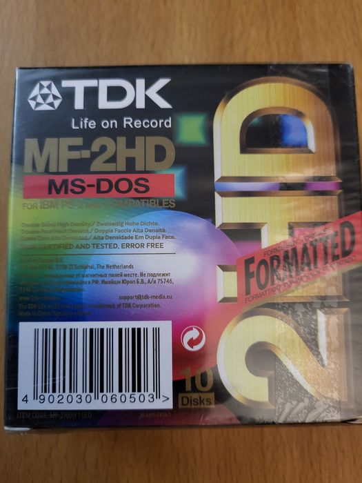 Dyskietki TDK - Nowe