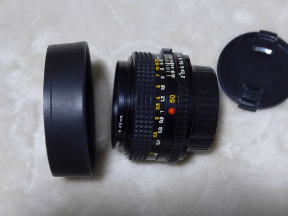 Lente Minolta MD 50mm F:2.0