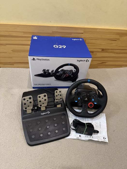 Відмінний стан! Ігровий комплект Logitech G29 (PC/PS)