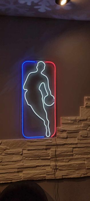 Logo NBA neon LED