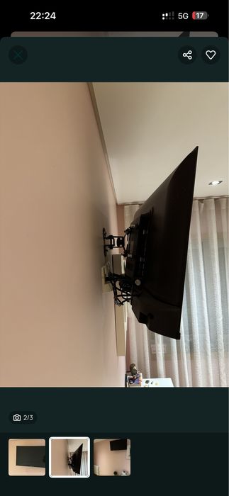 Televisão preta TDsystems nova