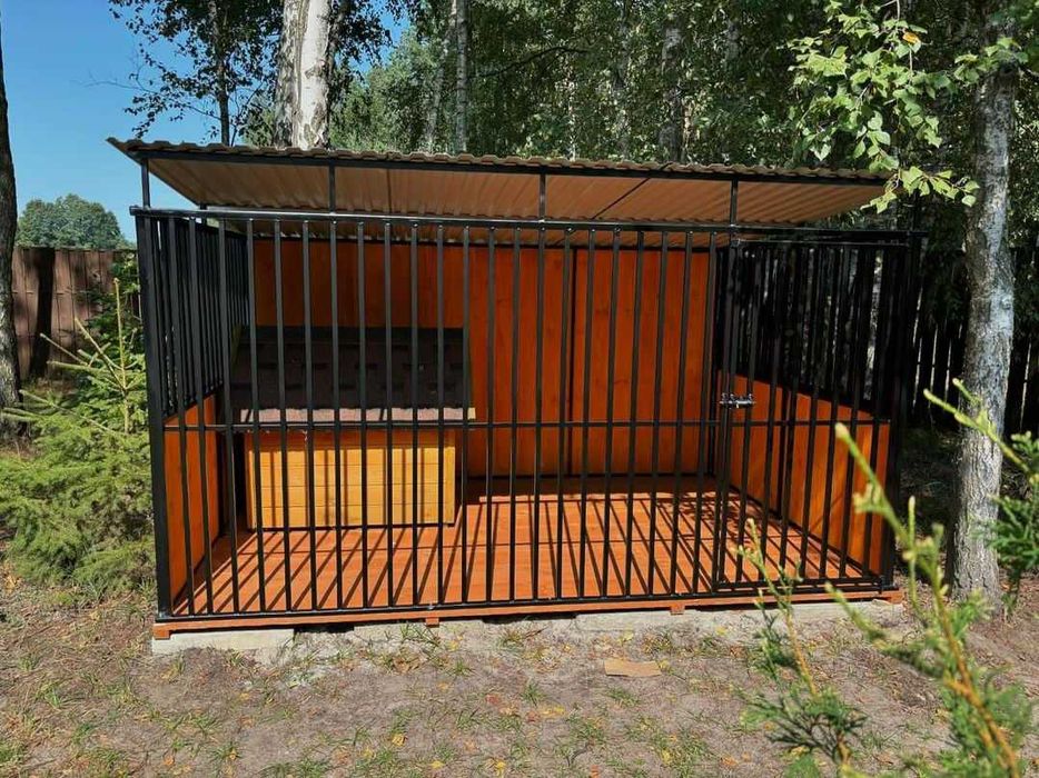 Kojec dla psa konstrukcja stalowa/ dostawa