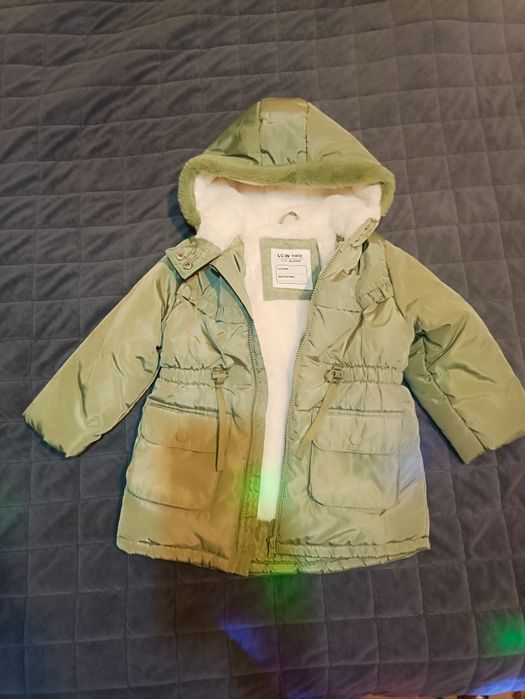 Тепла зимова курточка для дівчинки