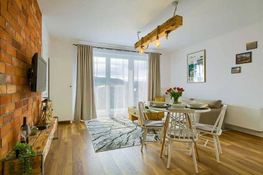 Apartament Górski Czar z widokiem na stok