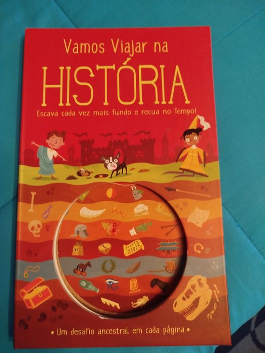 Livro vamos viajar na história
