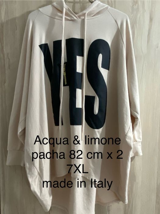 Acqua & limone Yes No 7 XL sukienka z kapturem bluza sportowa tunika