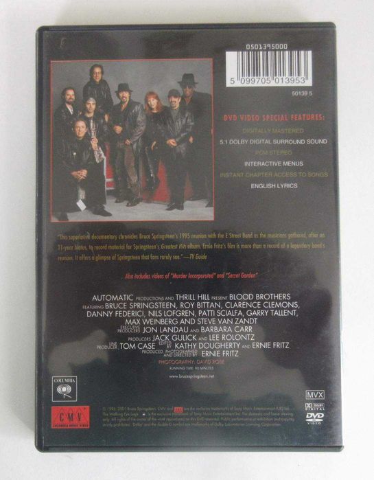 BRUCE SPRINGSTEEN AND THE E STREET BAND - Blood Brothers (DVD)