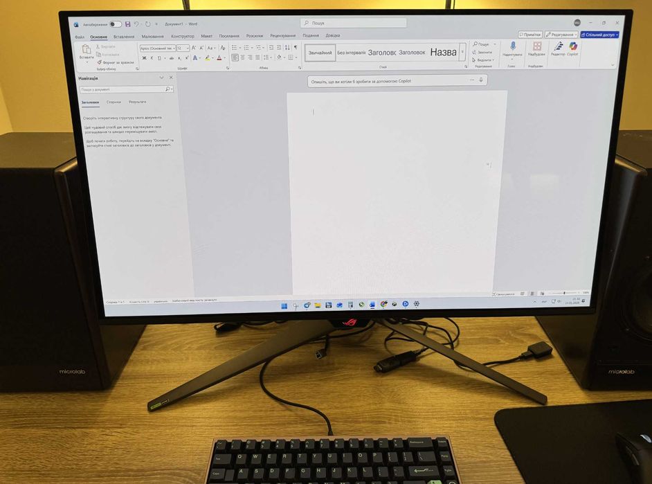 ASUS PG32UCDM OLED 32” 4K 240Hz | на оф. гарантії | комплект | нюанс