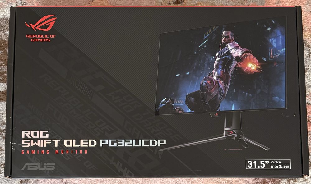Asus PG32UCDP Монітор ігровий 4K WOLED 31.5",3840*2160,240 ГЦ