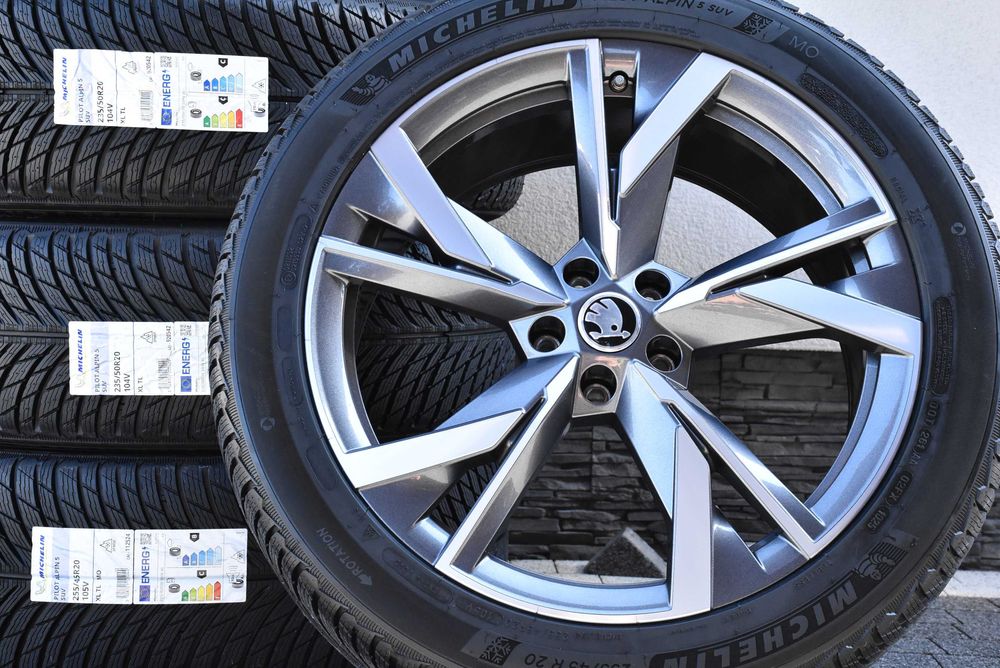 Nowe koła zimowe OEM SKODA Elroq Enyaq 20" Michelin 2025r