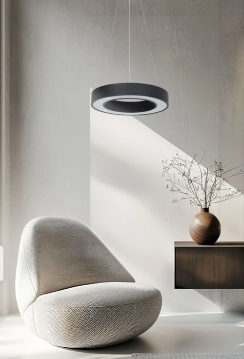 Lampa wisząca Union czarna LED Eko Light 3 lampy komplet
