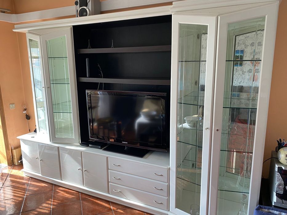 Movel de sala de estar branco