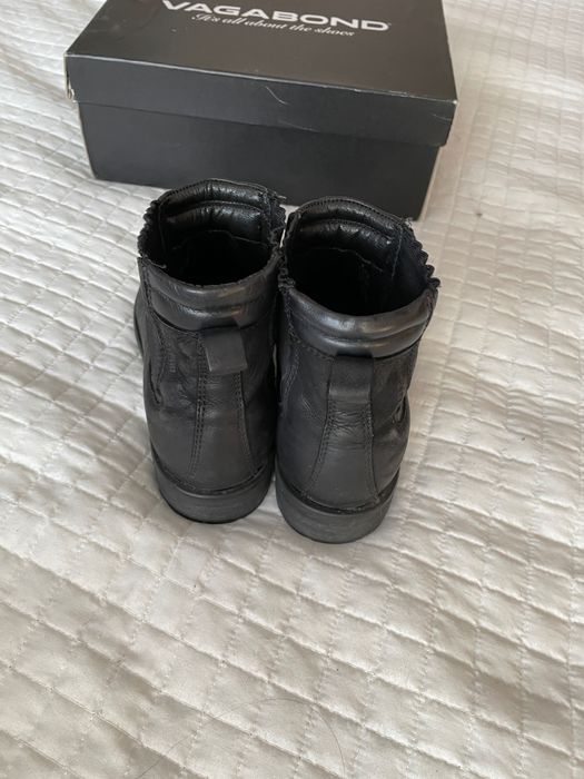 Vagabond bikery botki pantofle męskie 41 skóra naturalna 26,5-27 cm