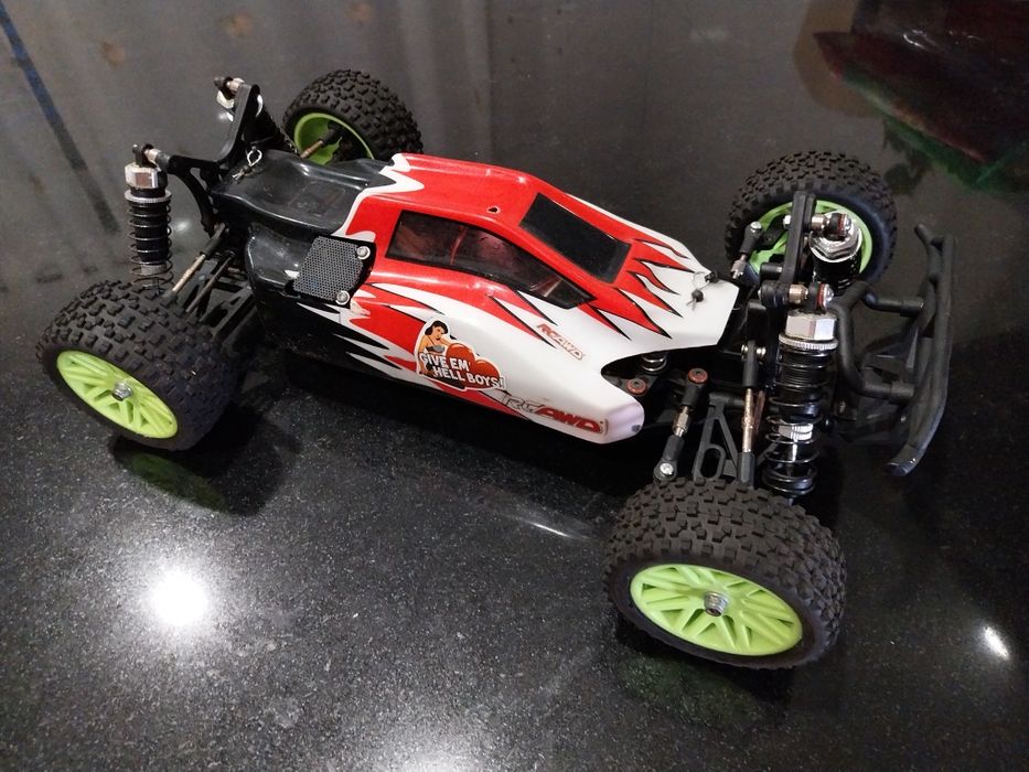 Carro rc 1:10 VRX motor com escovas.