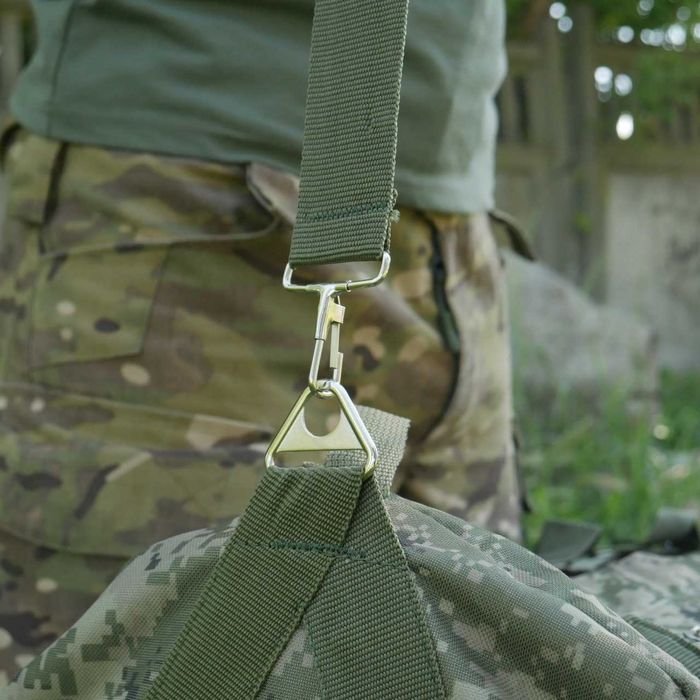 Тактична сумка-баул піксель / Сумка баул пиксель / Рюкзак военный