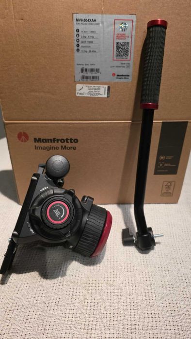 Profesjonalna głowica video  MANFROTTO 504X – UDŹWIG 12 KG