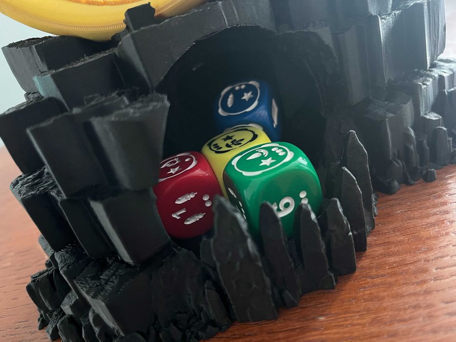 Wieża na kości (Dice Tower) – Władca Pierścieni: Barad-dûr | druk 3D
