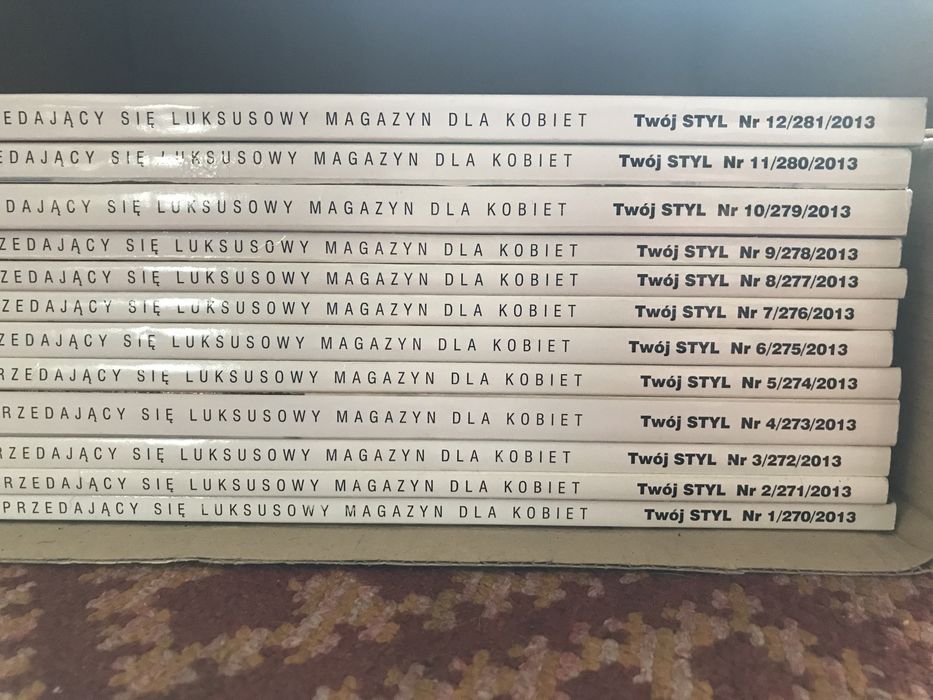 Czasopismo Twoj styl 2013