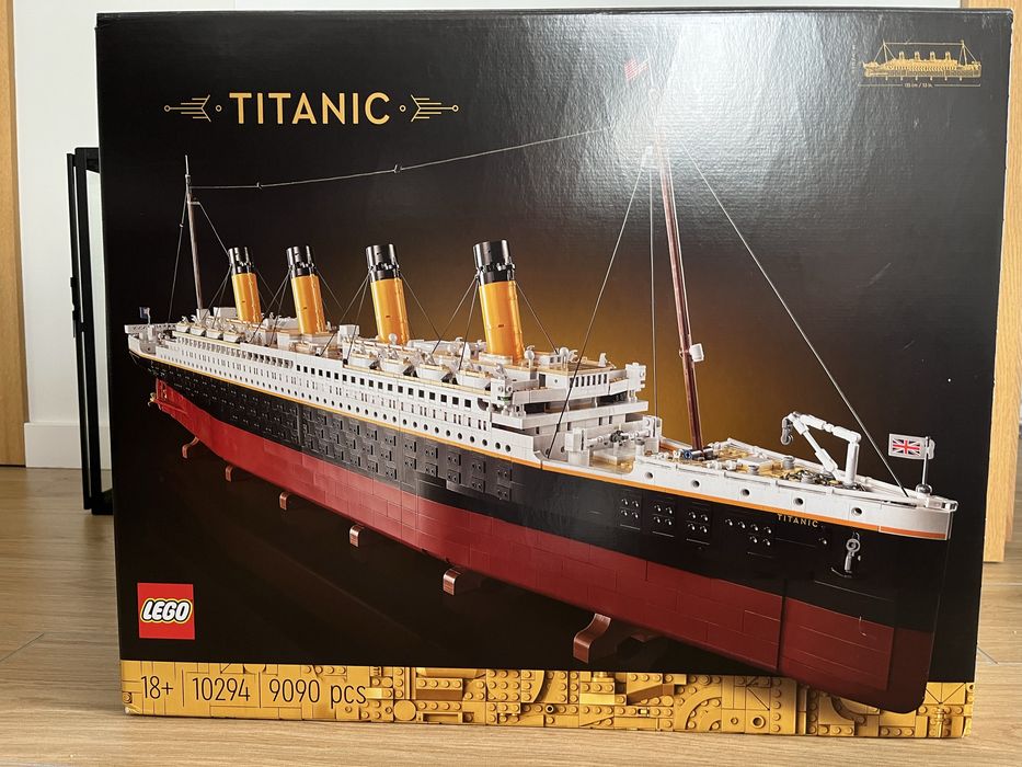 Lego 10294 Titanic, rozlozony, posortowany!