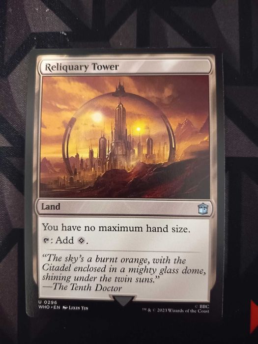 MTG Reliquary Tower WHO Rare Land