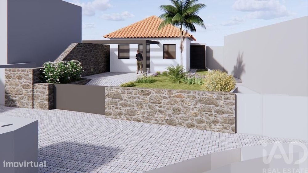 Moradia térrea T2 em Darque de 45,8 m2