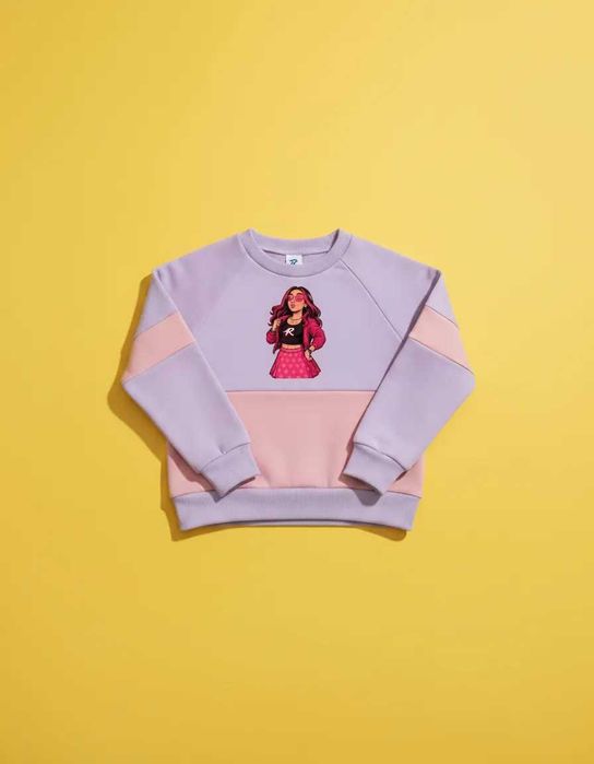 Moletom Infantil Lilás Flanelado para Menina Entre 8 a 10 Anos  PRONTA ENTREGA