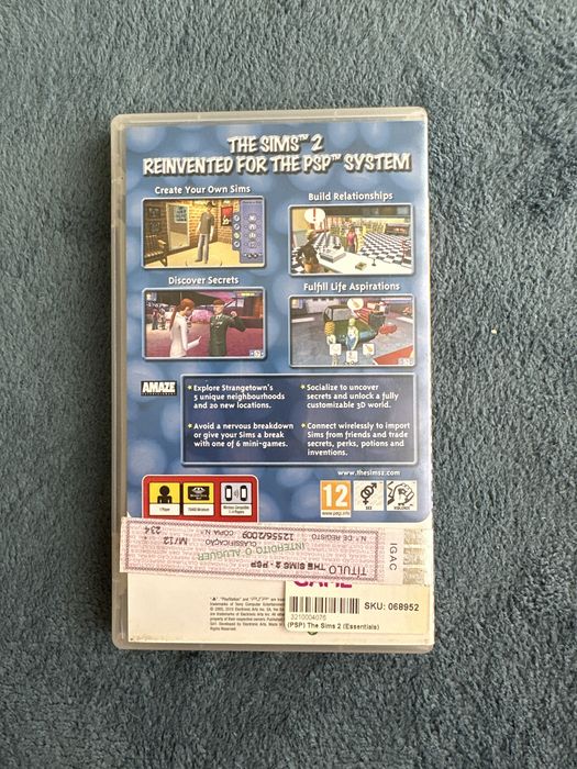 Jogo para PSP The Sims 2