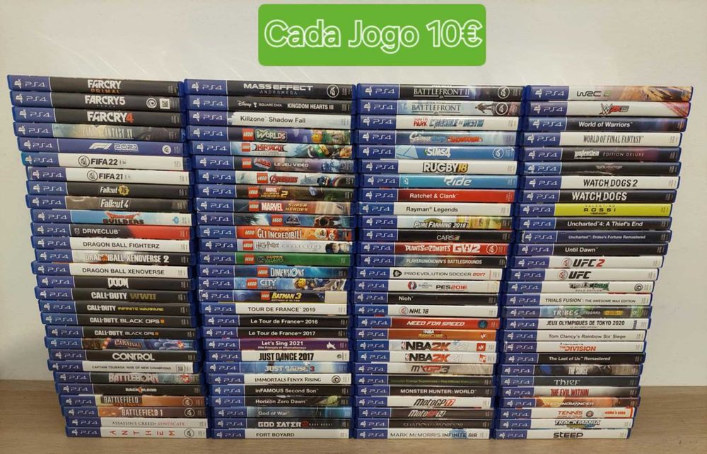 Jogos Ps4 Originais ( Cada 10€ )