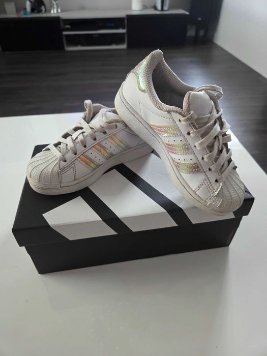 buty dziewczęce ADIDAS Superstar rozm 28