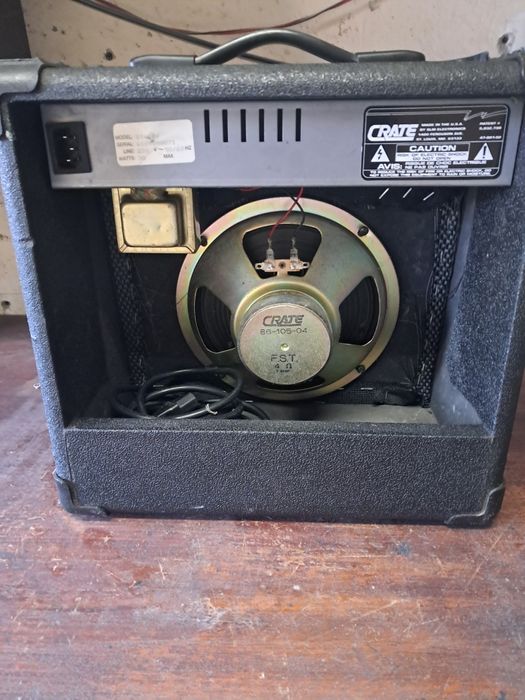 Amplificador de guitarra crate gx15