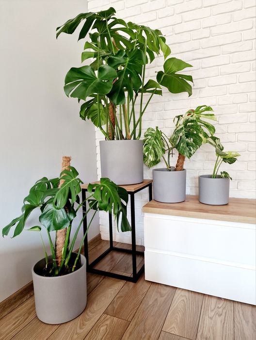 Osłonka doniczki walec beton 32cm