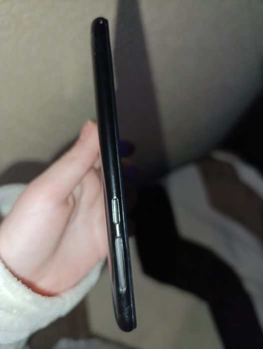 Телефон meizu, чорного кольору