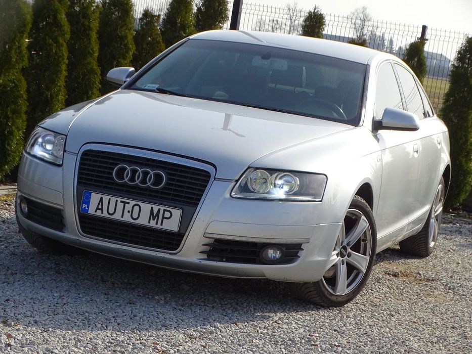 Audi A6 Limousine 2.0 TDI 140KM Manual Navi Skóra 2x Klimatronik Alufelgi PL Zamiana
