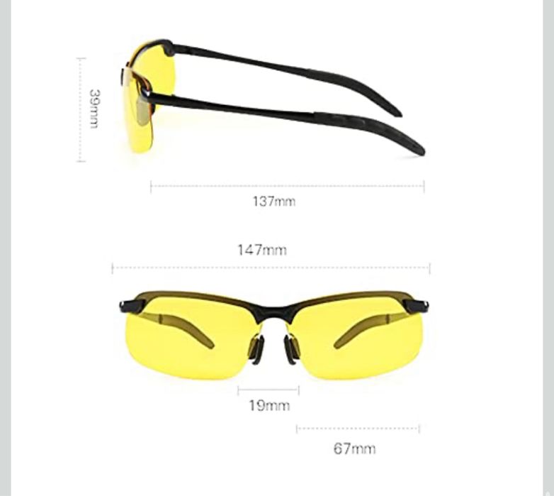 VJK Okulary do jazdy nocnej - antyodblaskowe, spolaryzowane